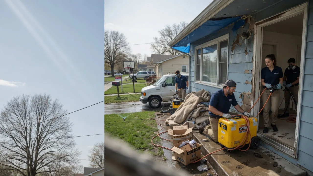 Basement Flood Cleanup in Catharine, KS near me
